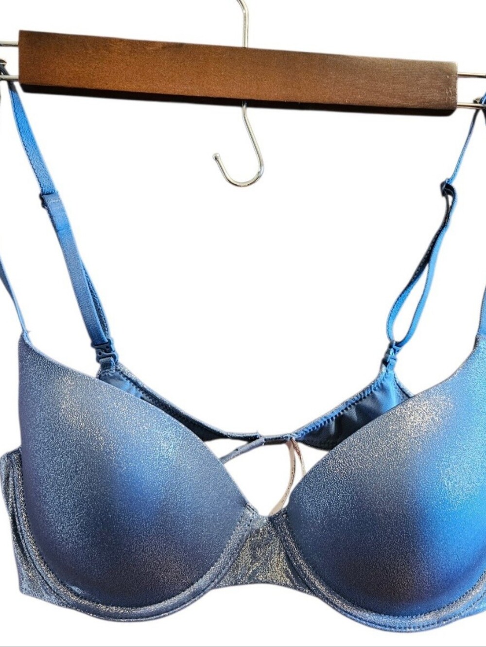 Victoria's Secret Teal Blue Smooth Molded Bra